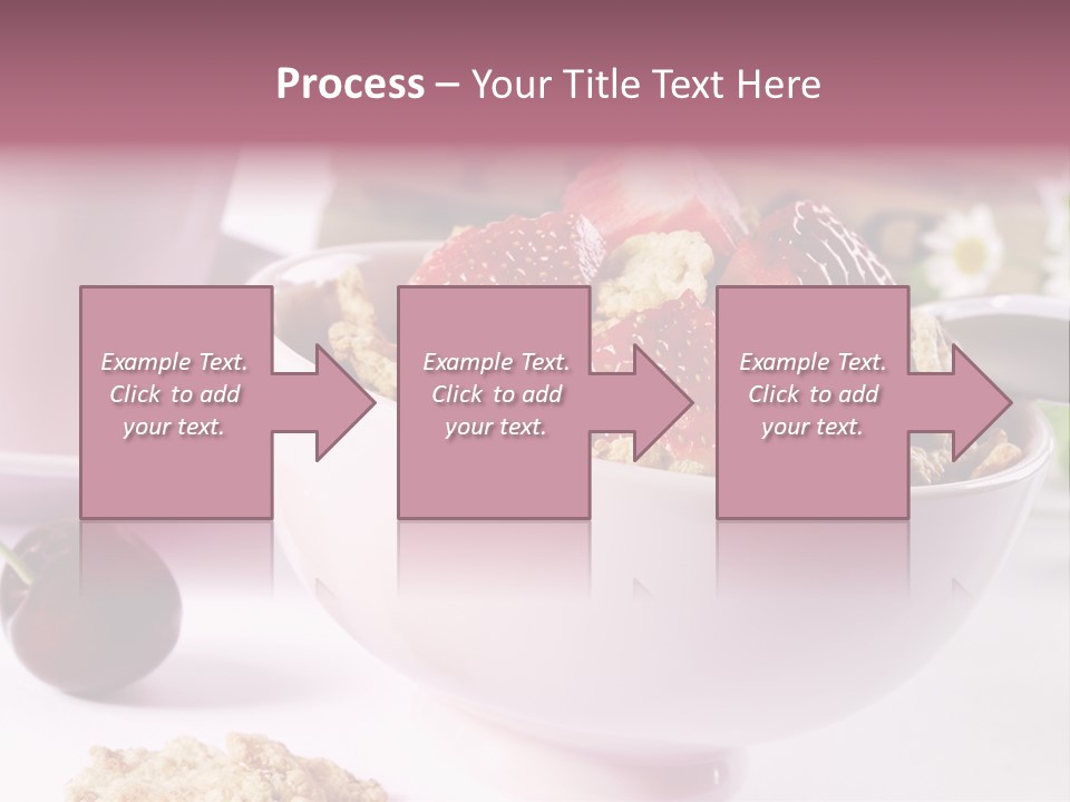 Morning Tasty Fresh PowerPoint Template