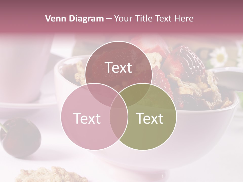 Morning Tasty Fresh PowerPoint Template