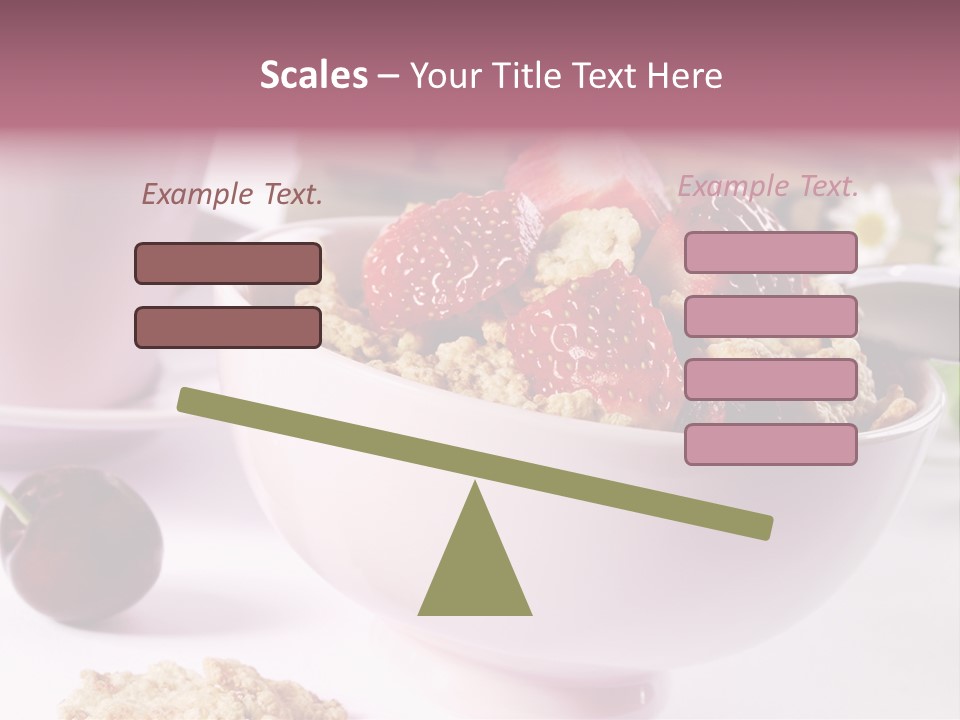 Morning Tasty Fresh PowerPoint Template