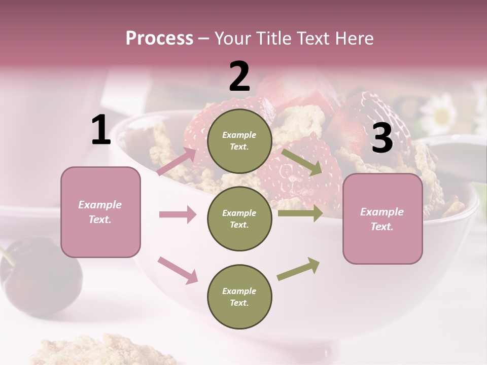 Morning Tasty Fresh PowerPoint Template