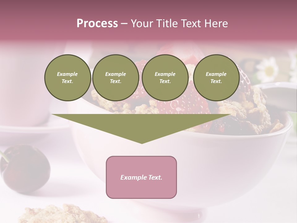 Morning Tasty Fresh PowerPoint Template
