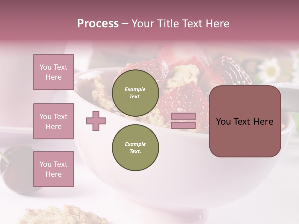 Morning Tasty Fresh PowerPoint Template