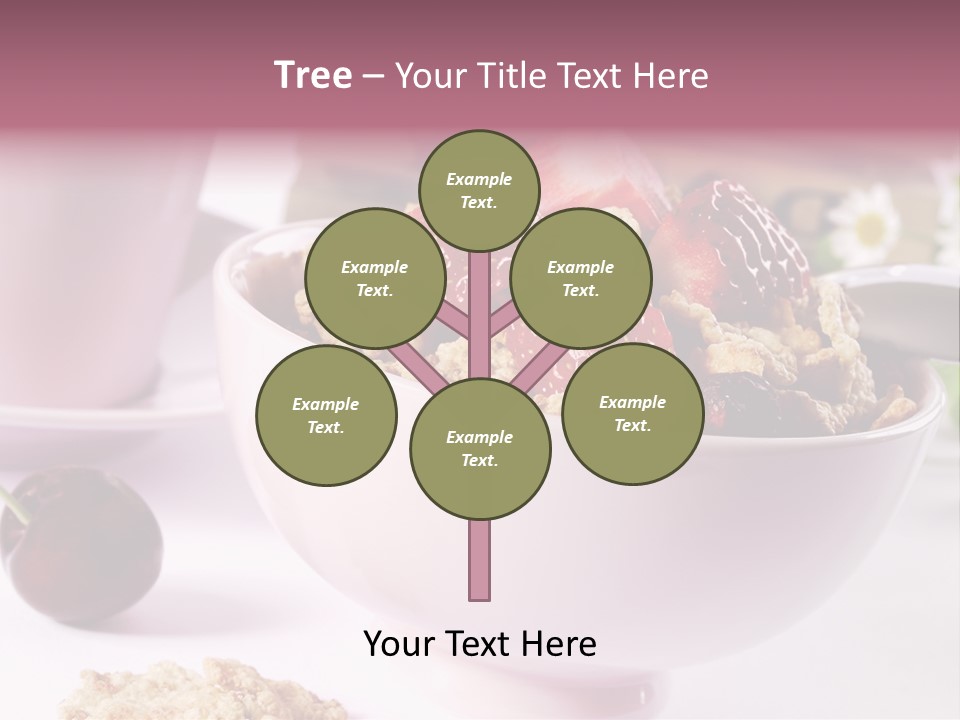 Morning Tasty Fresh PowerPoint Template