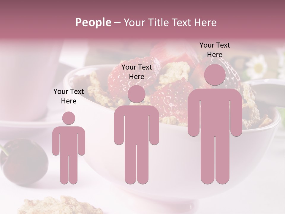 Morning Tasty Fresh PowerPoint Template