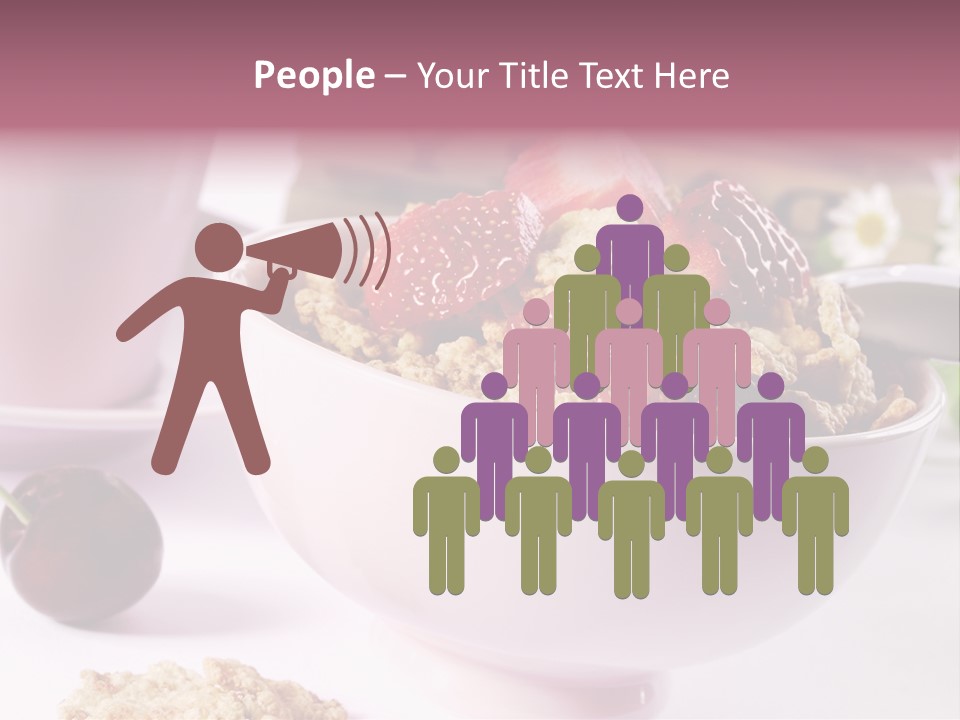 Morning Tasty Fresh PowerPoint Template