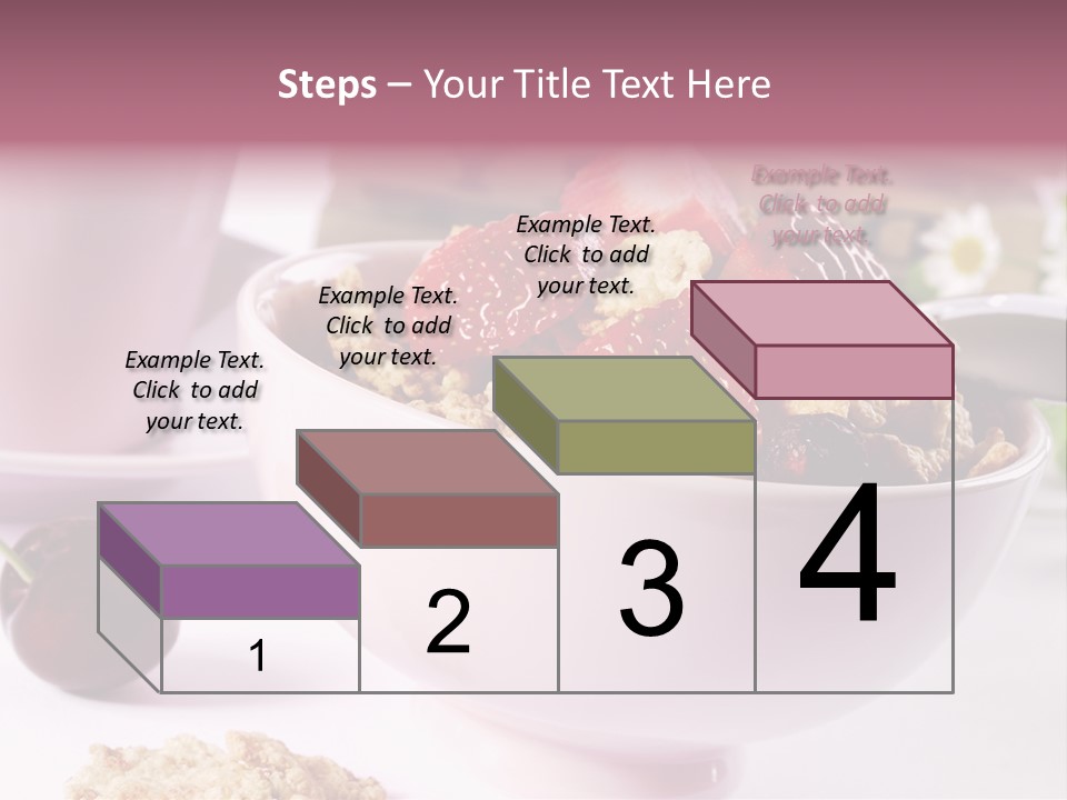 Morning Tasty Fresh PowerPoint Template