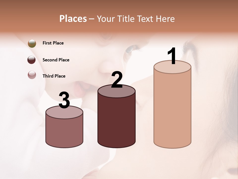 Son White Embrace PowerPoint Template