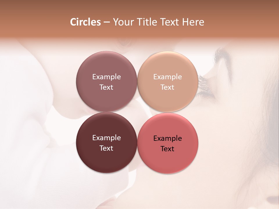 Son White Embrace PowerPoint Template