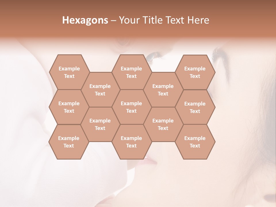 Son White Embrace PowerPoint Template