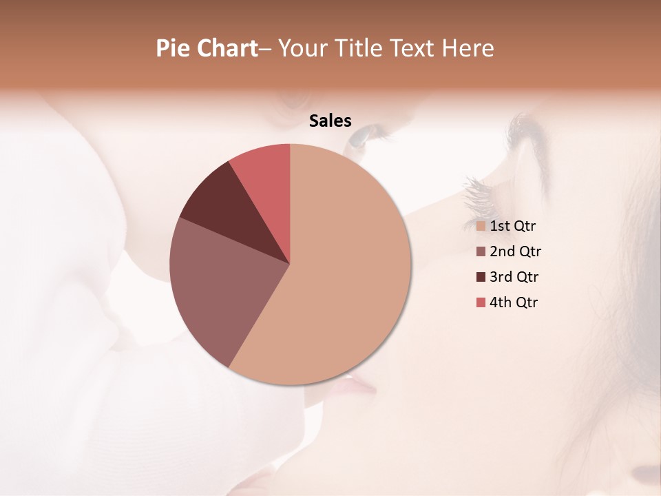 Son White Embrace PowerPoint Template