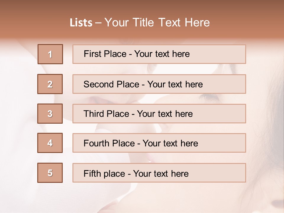 Son White Embrace PowerPoint Template
