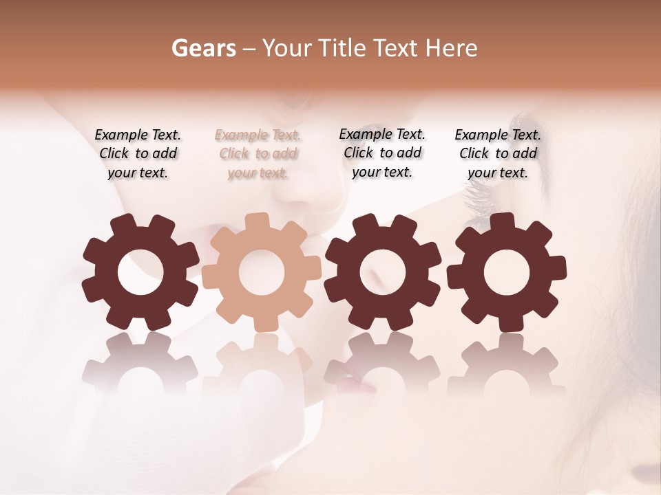 Son White Embrace PowerPoint Template