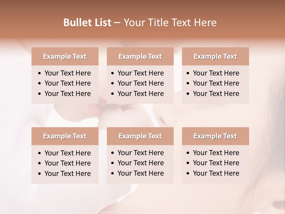 Son White Embrace PowerPoint Template