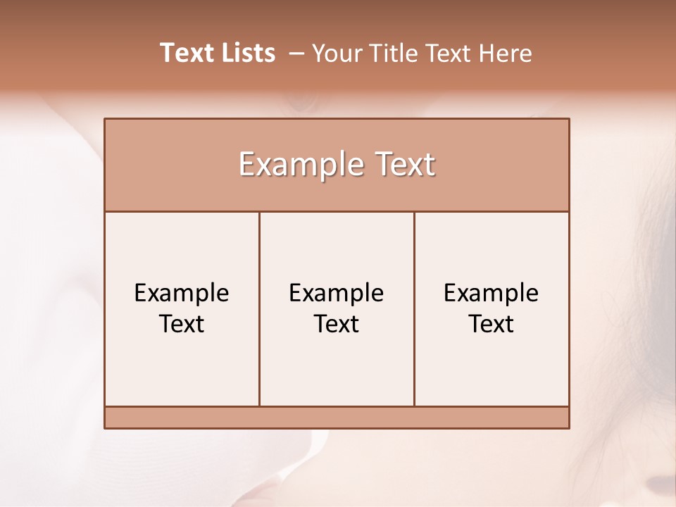 Son White Embrace PowerPoint Template