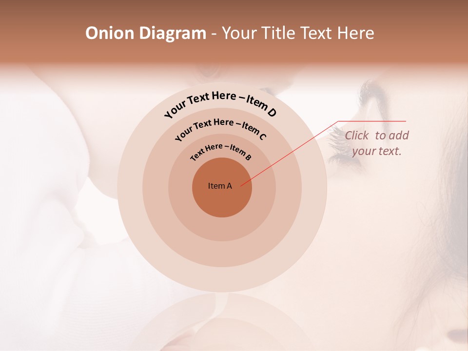 Son White Embrace PowerPoint Template