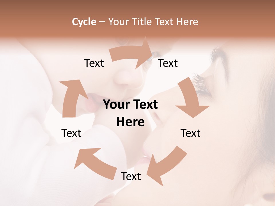 Son White Embrace PowerPoint Template