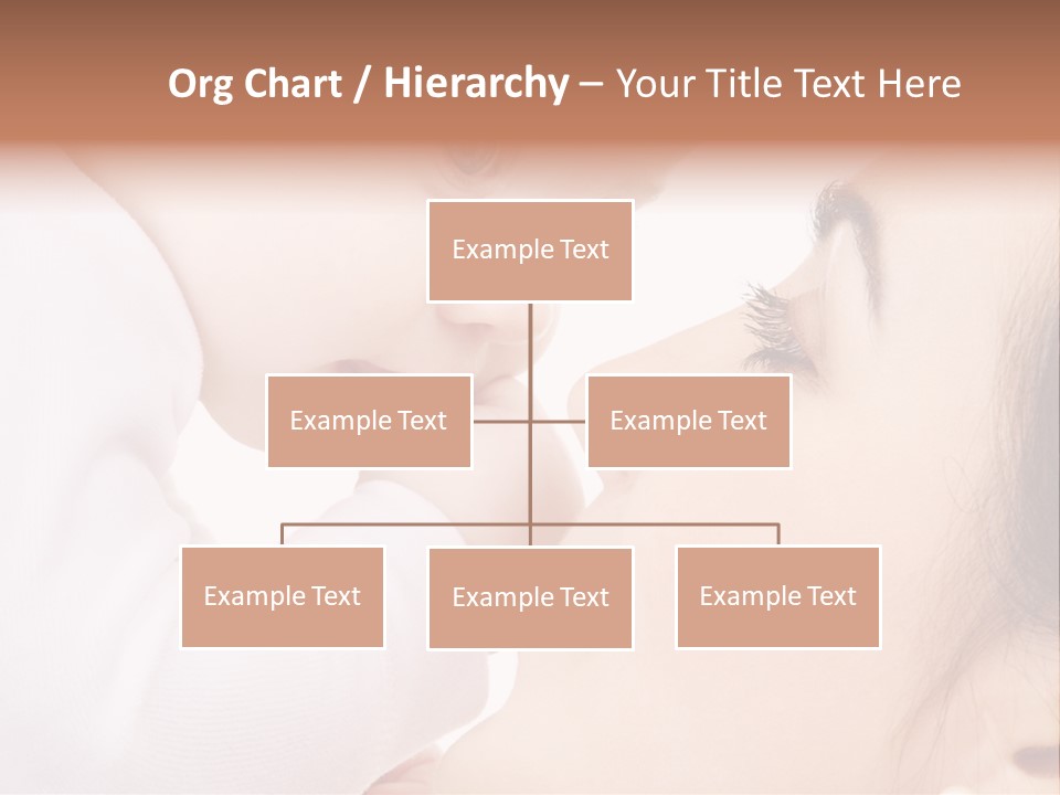 Son White Embrace PowerPoint Template