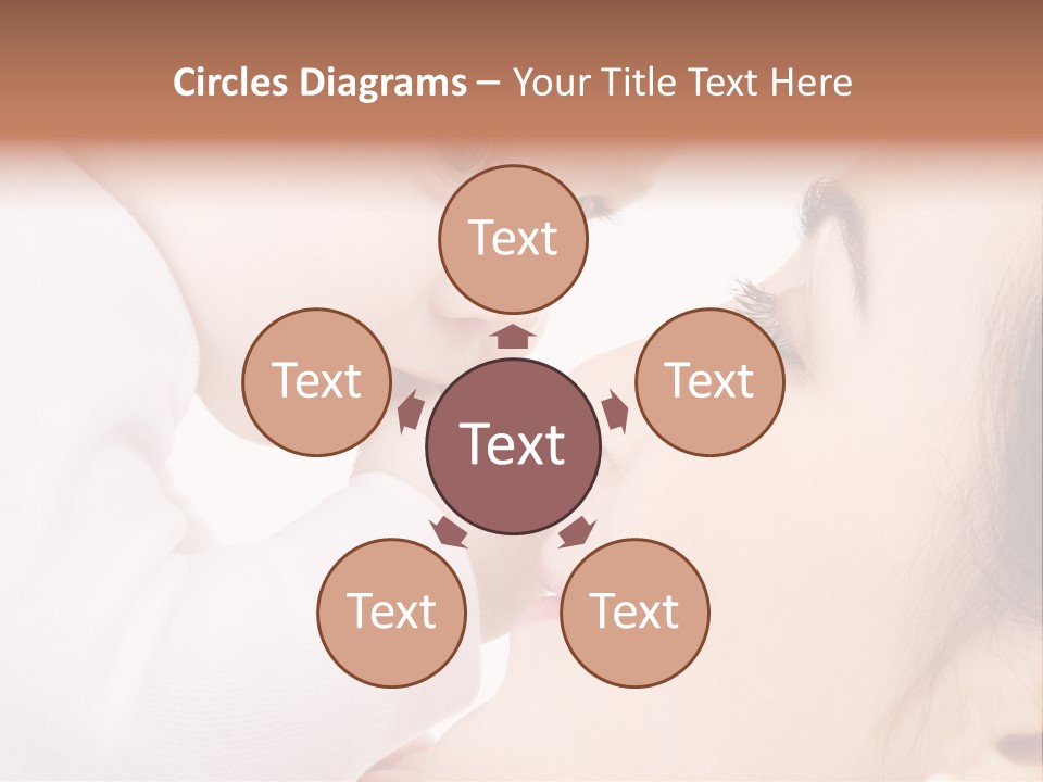 Son White Embrace PowerPoint Template