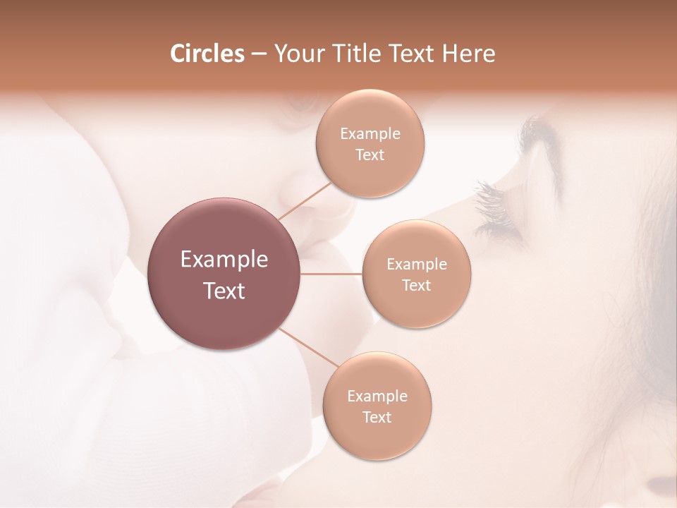 Son White Embrace PowerPoint Template