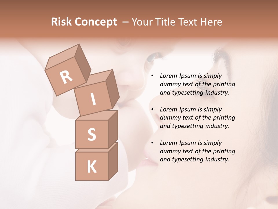 Son White Embrace PowerPoint Template