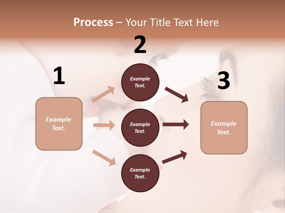 Son White Embrace PowerPoint Template