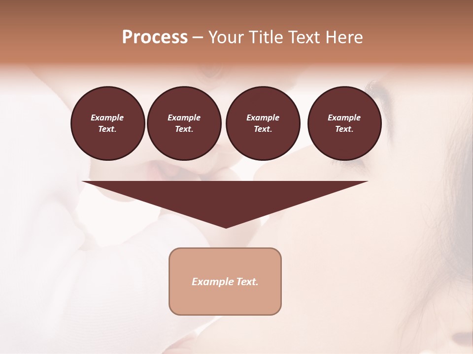Son White Embrace PowerPoint Template