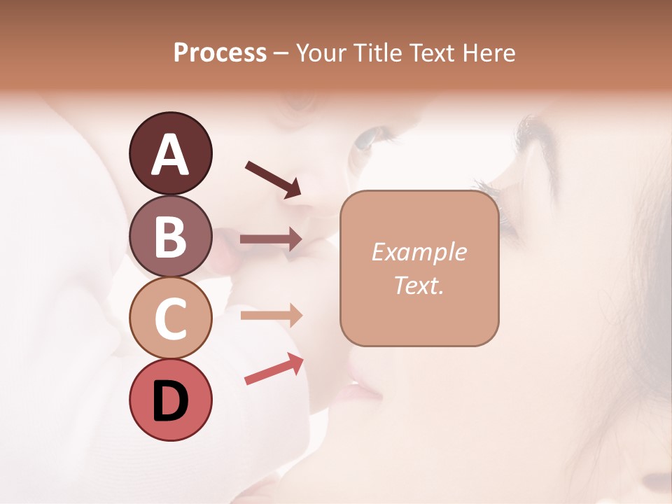 Son White Embrace PowerPoint Template