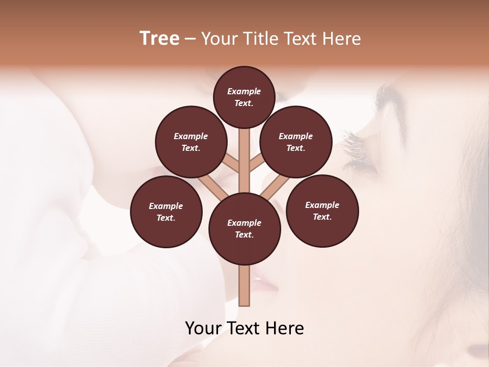 Son White Embrace PowerPoint Template