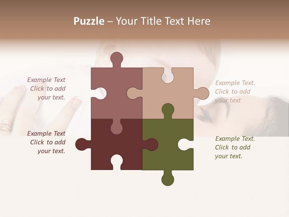 Cheerful Smile Beautiful PowerPoint Template