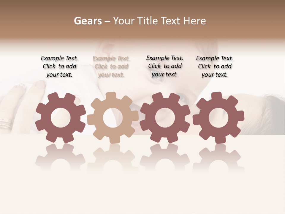 Cheerful Smile Beautiful PowerPoint Template