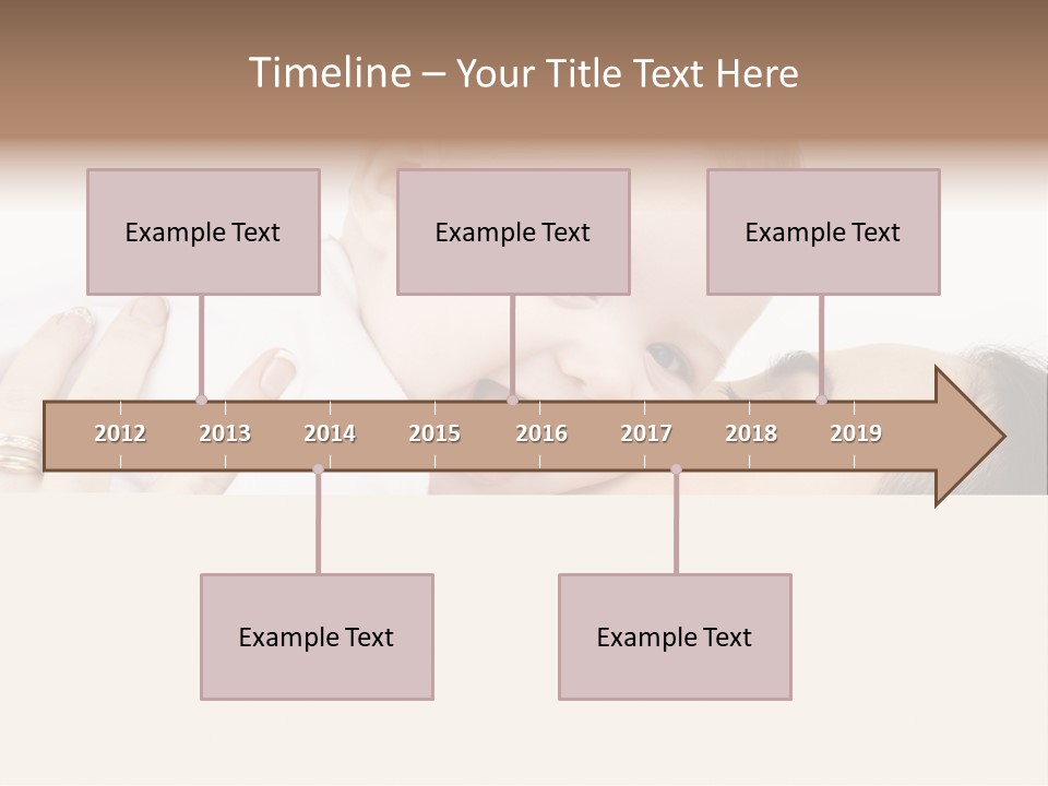 Cheerful Smile Beautiful PowerPoint Template