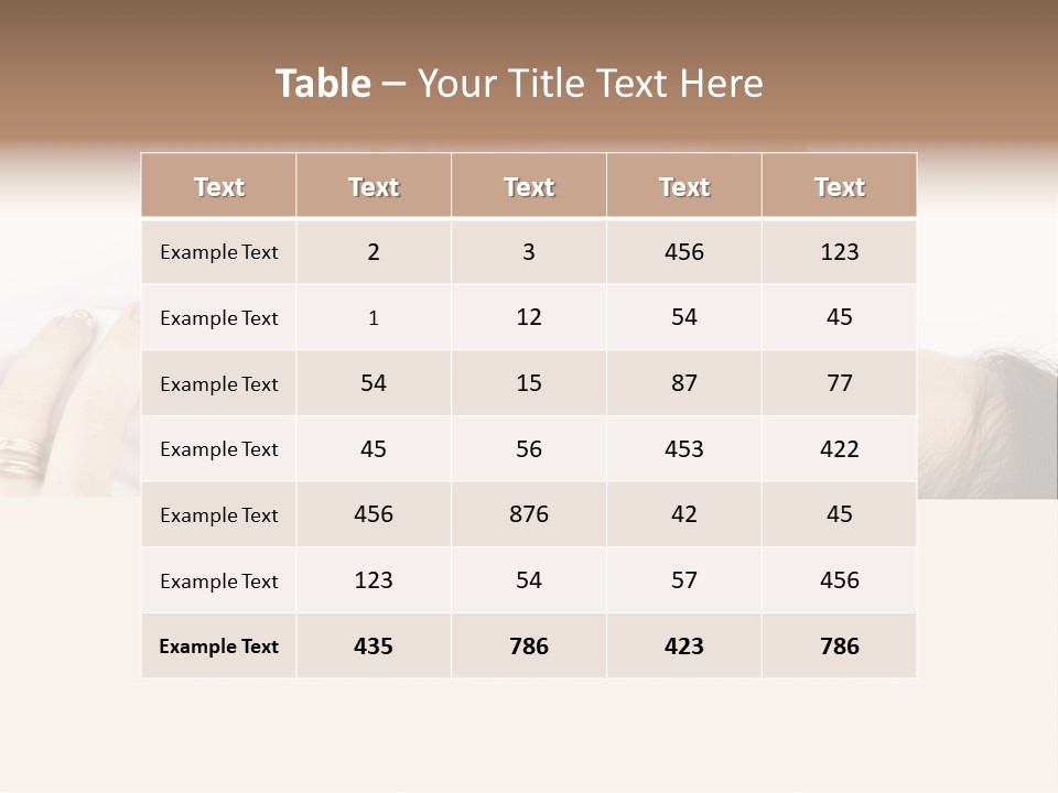 Cheerful Smile Beautiful PowerPoint Template