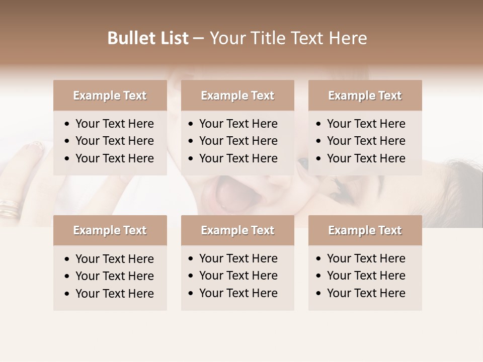 Cheerful Smile Beautiful PowerPoint Template