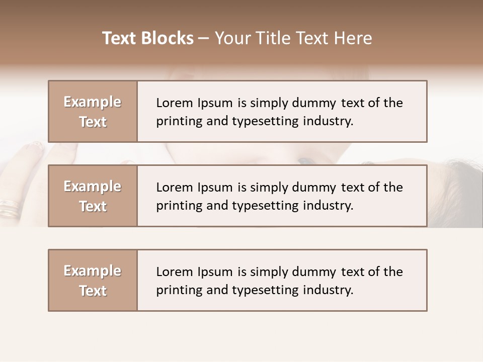 Cheerful Smile Beautiful PowerPoint Template