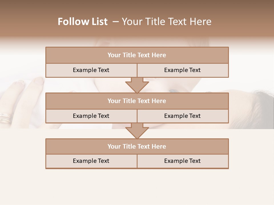 Cheerful Smile Beautiful PowerPoint Template