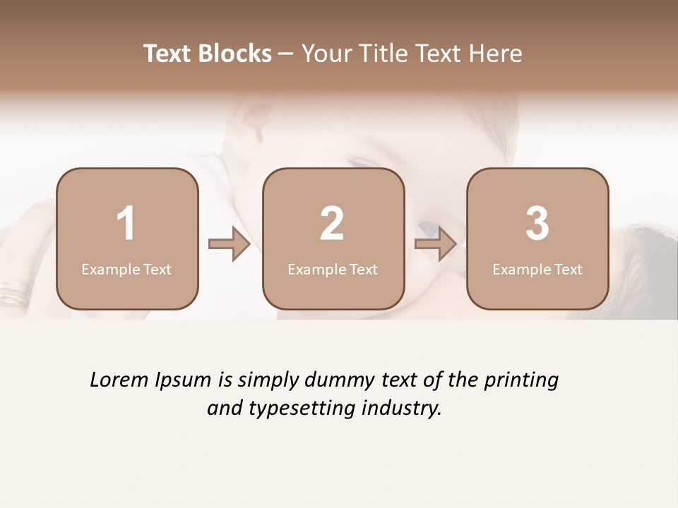 Cheerful Smile Beautiful PowerPoint Template