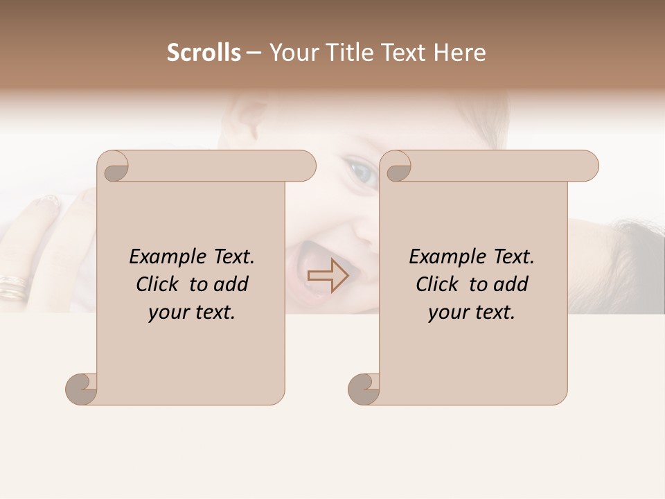 Cheerful Smile Beautiful PowerPoint Template