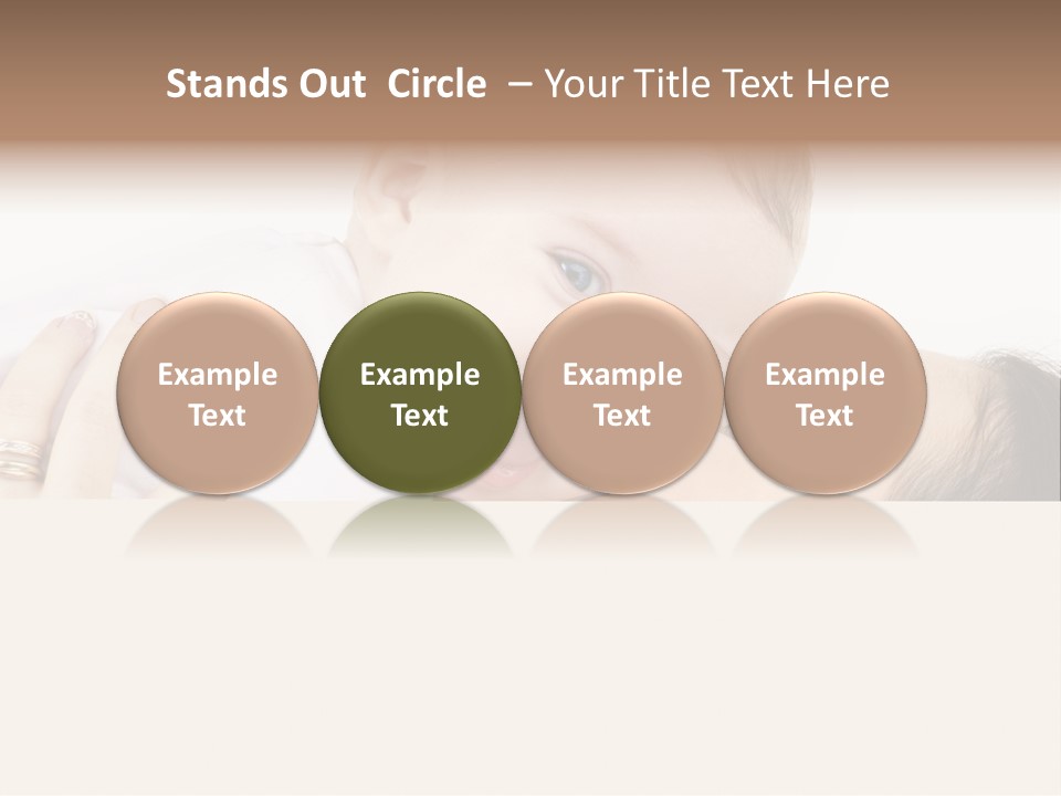 Cheerful Smile Beautiful PowerPoint Template