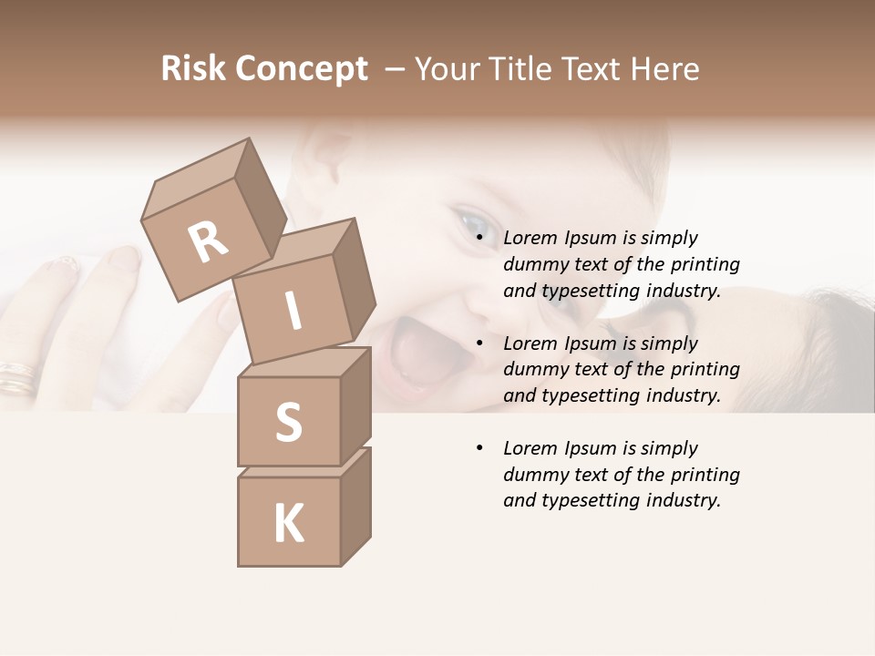 Cheerful Smile Beautiful PowerPoint Template