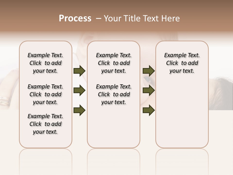 Cheerful Smile Beautiful PowerPoint Template