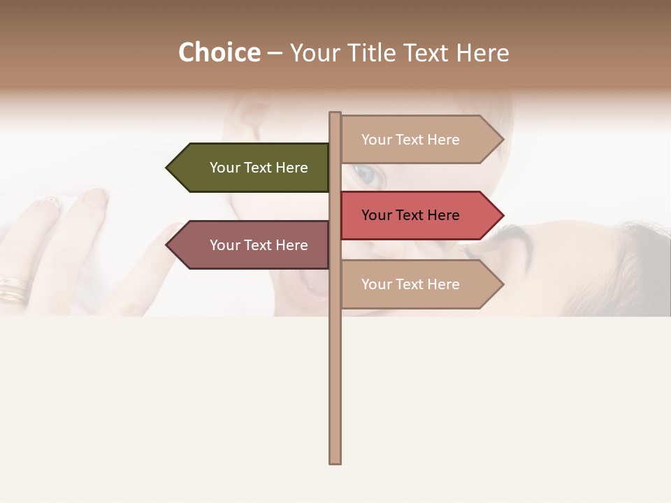 Cheerful Smile Beautiful PowerPoint Template