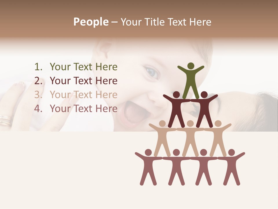 Cheerful Smile Beautiful PowerPoint Template