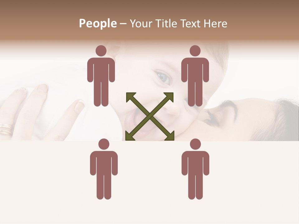 Cheerful Smile Beautiful PowerPoint Template