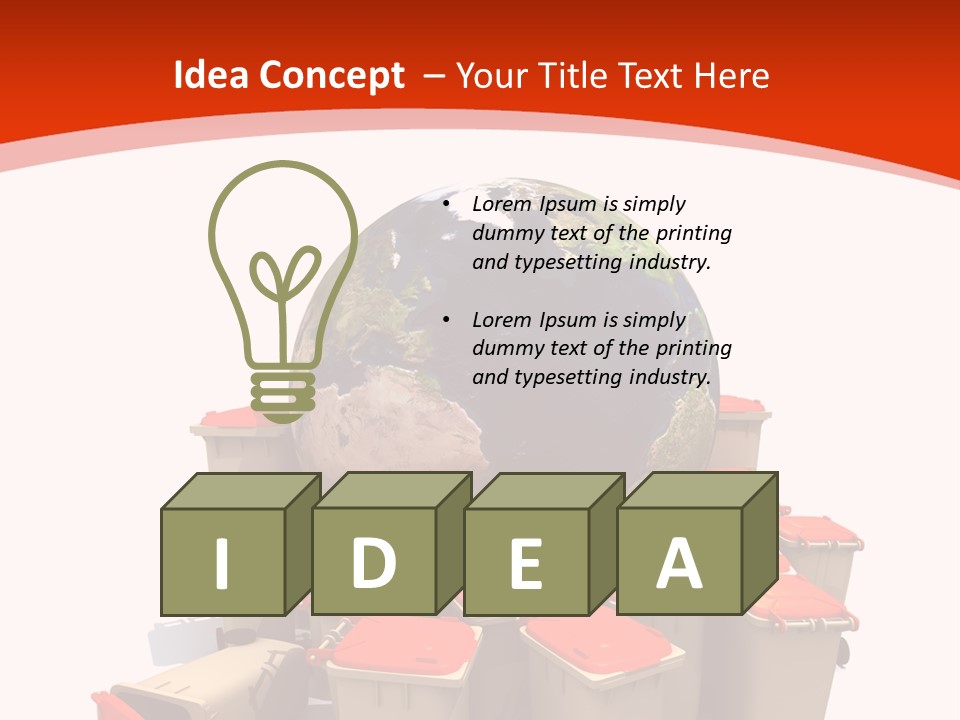 Energy World Hygiene PowerPoint Template