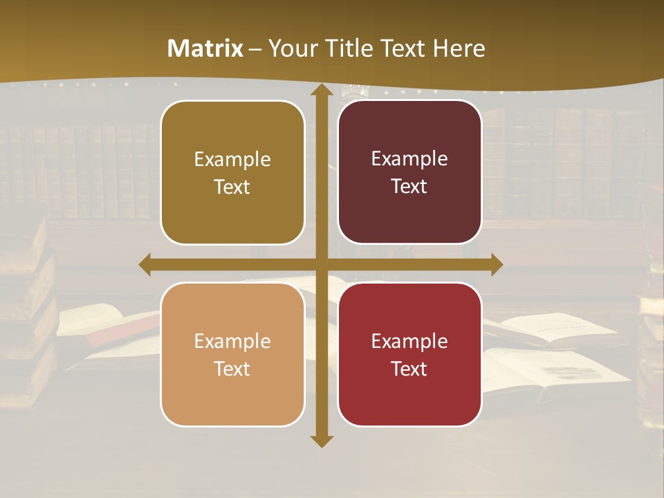 Texture Training Wooden PowerPoint Template