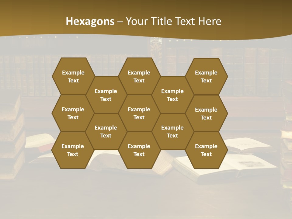 Texture Training Wooden PowerPoint Template