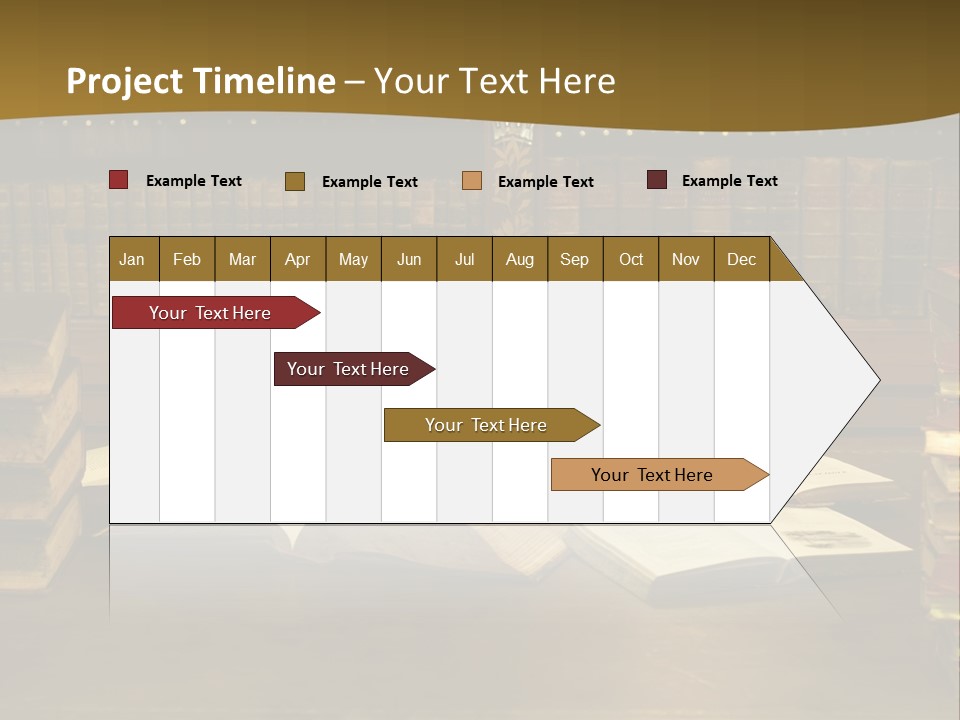 Texture Training Wooden PowerPoint Template