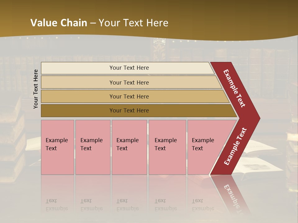 Texture Training Wooden PowerPoint Template