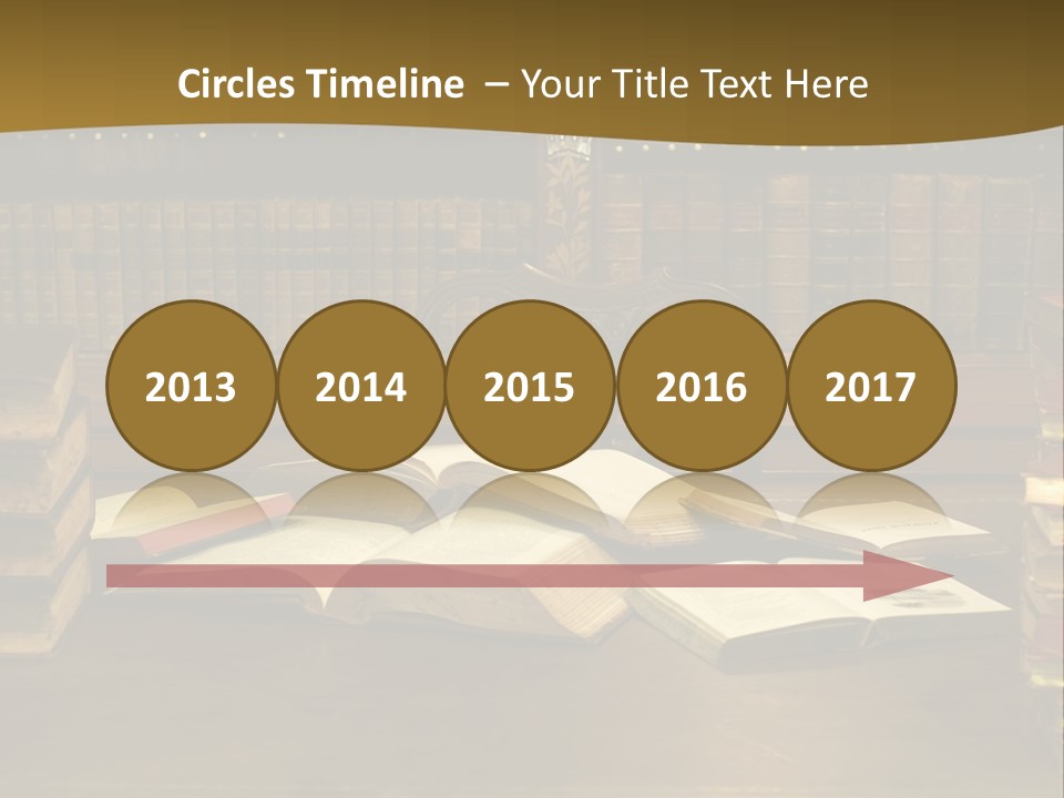 Texture Training Wooden PowerPoint Template