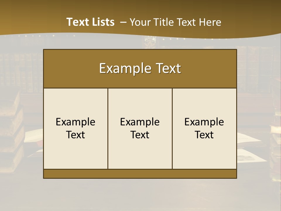 Texture Training Wooden PowerPoint Template